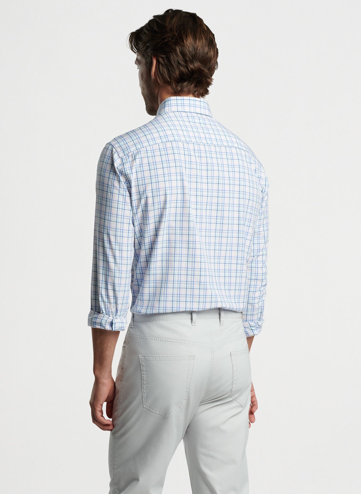 Peter Millar Roxbury Performance Poplin Sportshirt MS24W44LTBP