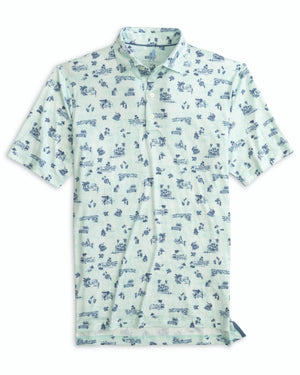 Johnnie-O Tiki Bar Printed Polo JMPO5920