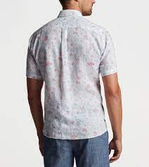 Peter Millar Palm Haven Linen Sport Shirt MS23W78SUF