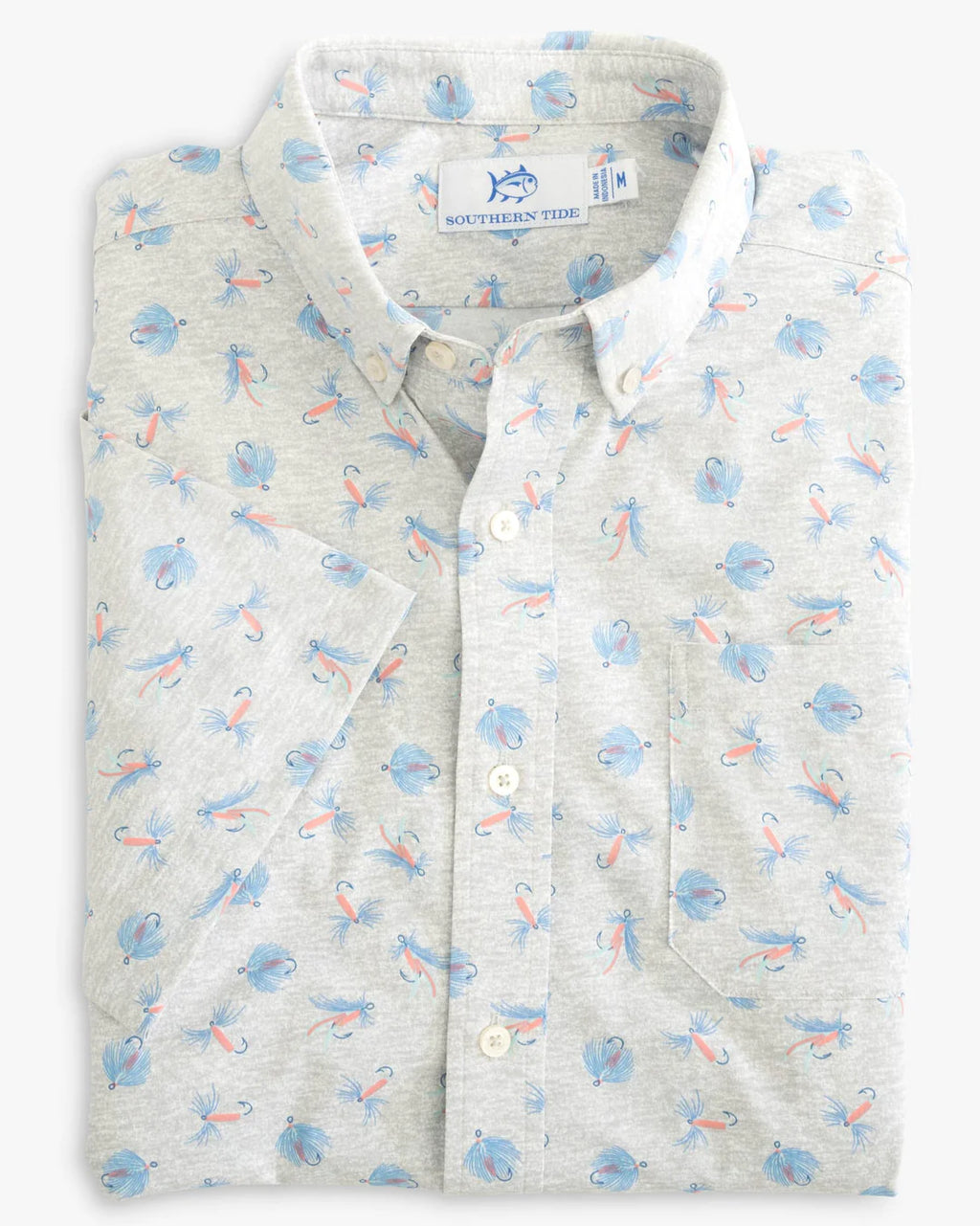 Southern Tide Heather Guy Allure S/S Button-down Sportshirt 9892