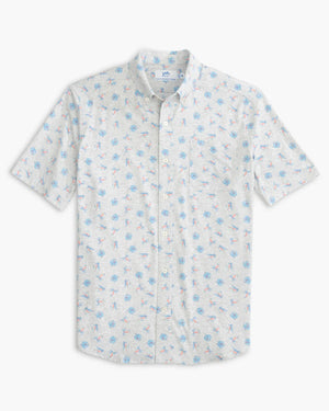 Southern Tide Heather Guy Allure S/S Button-down Sportshirt 9892