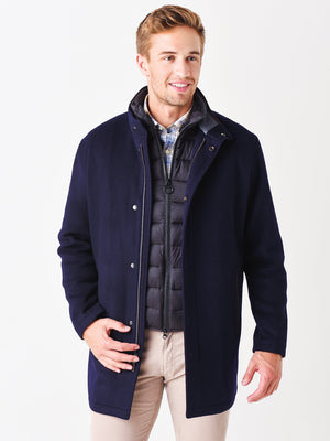 Peter Millar Crown Flex-Fleece City Coat MF21Z22