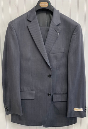 Michael Kors Wool Suit - KEV12-K2Z1176 (Gray Pinstripe)