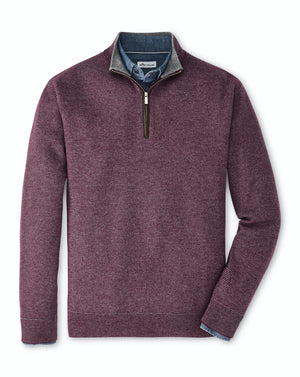 Peter Millar Mill Wool Quarter Zip MF22S15