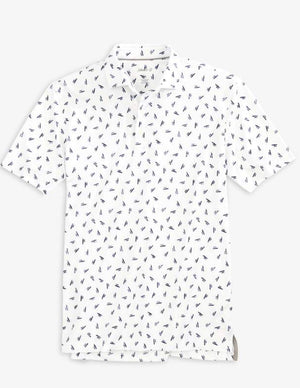 Johnnie-O Birdie Performance Polo Shirt - Exeter Print JMPO3270