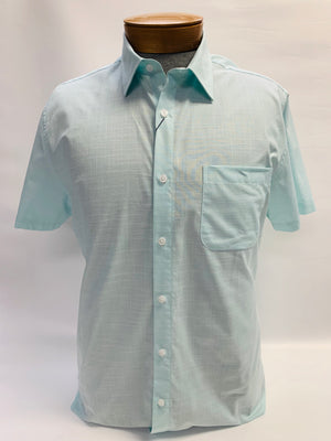 Giovanni’s Cotton Short Sleeve Button Down Shirt WSS2210