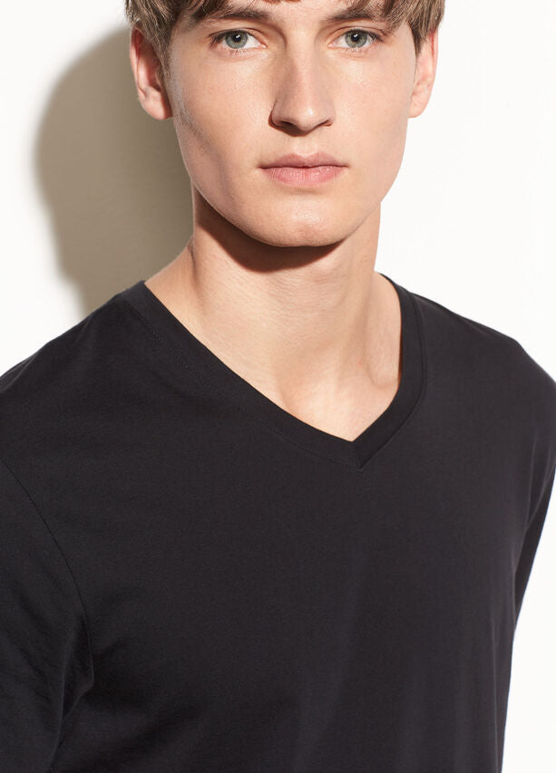 Vince Slub S/S V-Neck Tee MR7789271