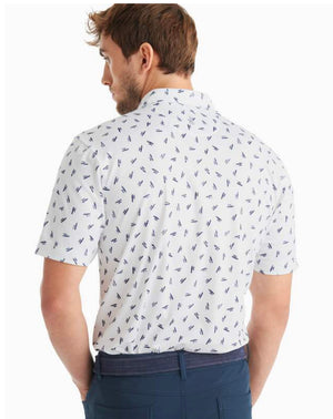 Johnnie-O Birdie Performance Polo Shirt - Exeter Print JMPO3270