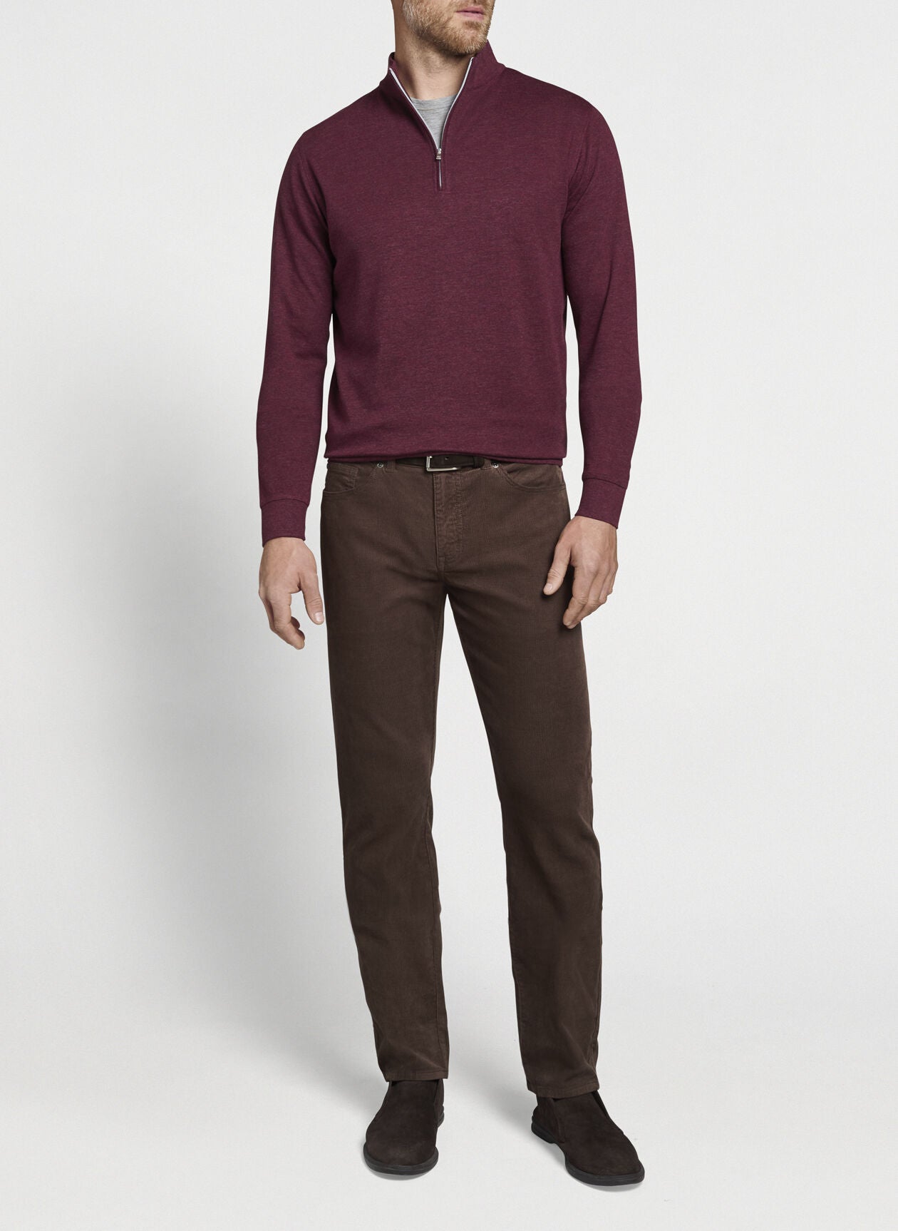 Peter Millar Crown Comfort Interlock 1/4 Zip MF21K40