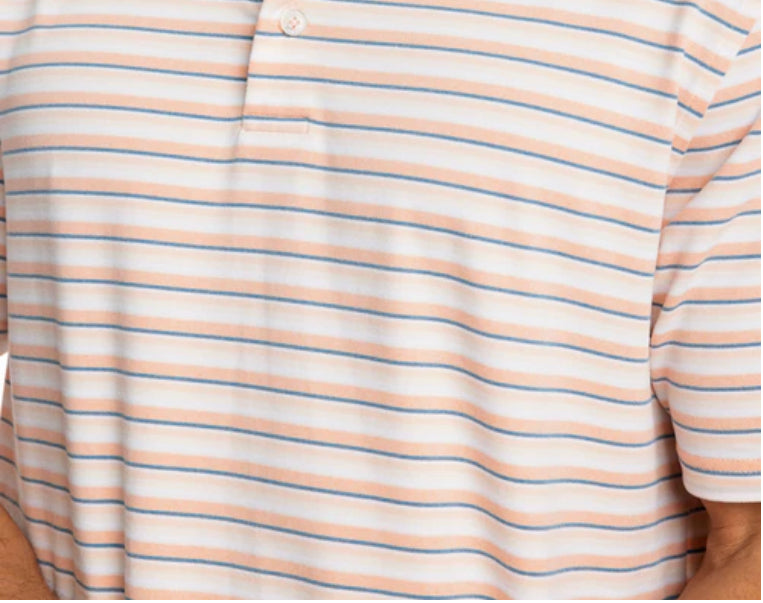 Southern Tide Ryder Rodanthe Striped Performance Polo 8927