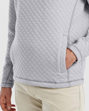 Johnnie-O Diego Quilted Henley Pullover JMKO3050