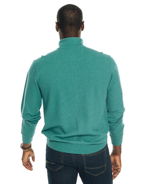 Southern Tide Skipjack Heathered Quarter Zip - 6986