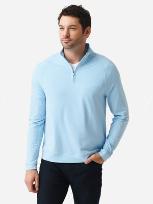Southern Tide Cruiser Heather Quarter Zip 9620