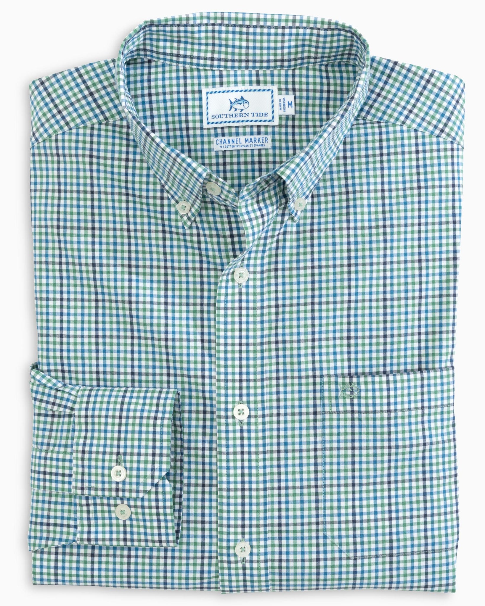 Southern Tide Coastal Passage Tattersall Sportshirt