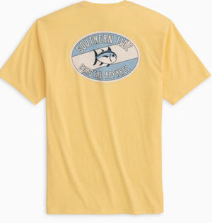 Southern Tide Weathered Label Heathered Tee 7948