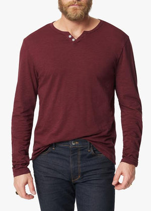 Joe's Jeans Wintz L/S Slub Henley T-Shirt