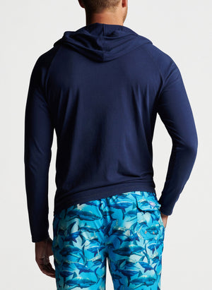 Peter Millar Lava Wash Popover Hoodie T-Shirt MS23K69