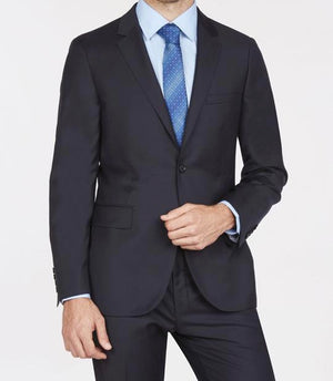 Enzo Super 150 Wool Suit- 59663-2 (Solid Navy)