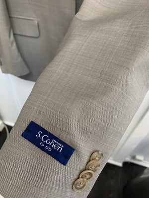 S. Cohen Prestige Wool Suit- 94-4254 (Beige)