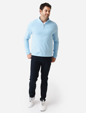 Southern Tide Cruiser Heather Quarter Zip 9620