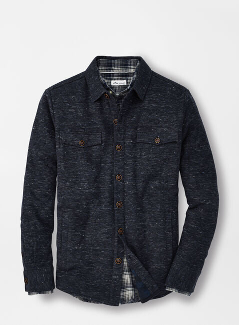 Peter Millar Slub Cotton Shirt Jacket MF20K64