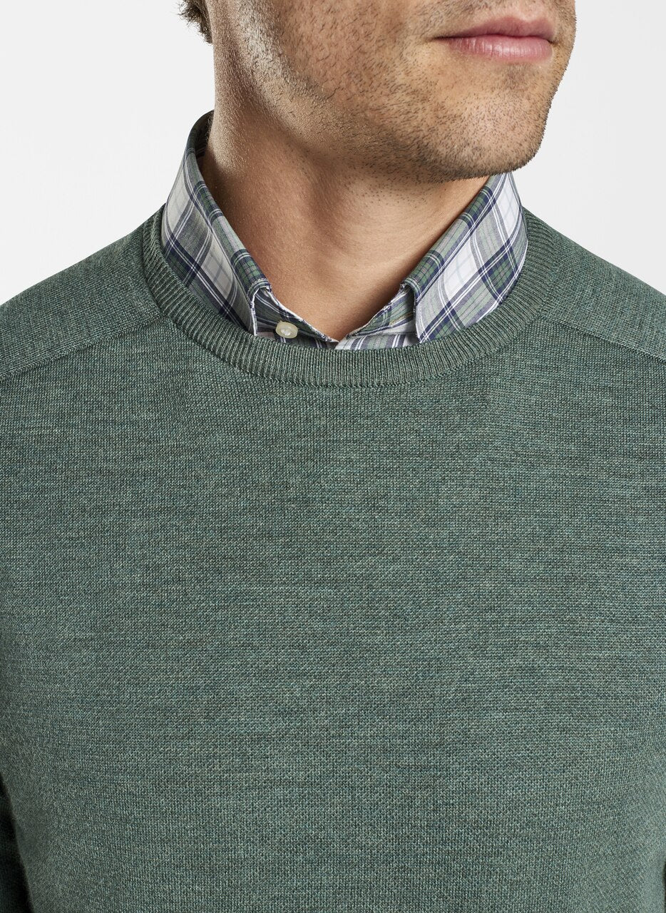 Peter Millar Men’s Interlock Crew Sweater MF20ES501