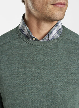 Peter Millar Men’s Interlock Crew Sweater MF20ES501