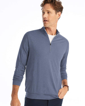 Johnnie-O Vaughn Striped Prep-formance Quarter Zip JMKO1890