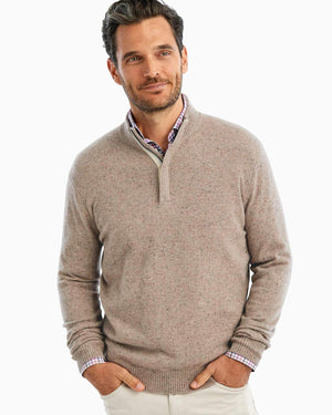 Johnnie-O Essex Cashmere Quarter-Zip Sweater JMSW1520