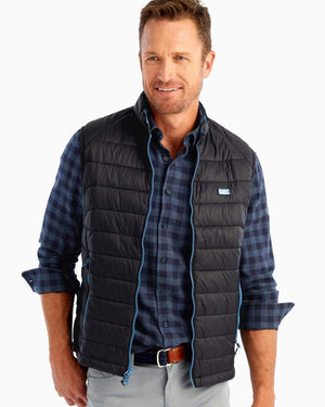 Johnnie-O Hudson Nylon Quilted Vest JMVT1160