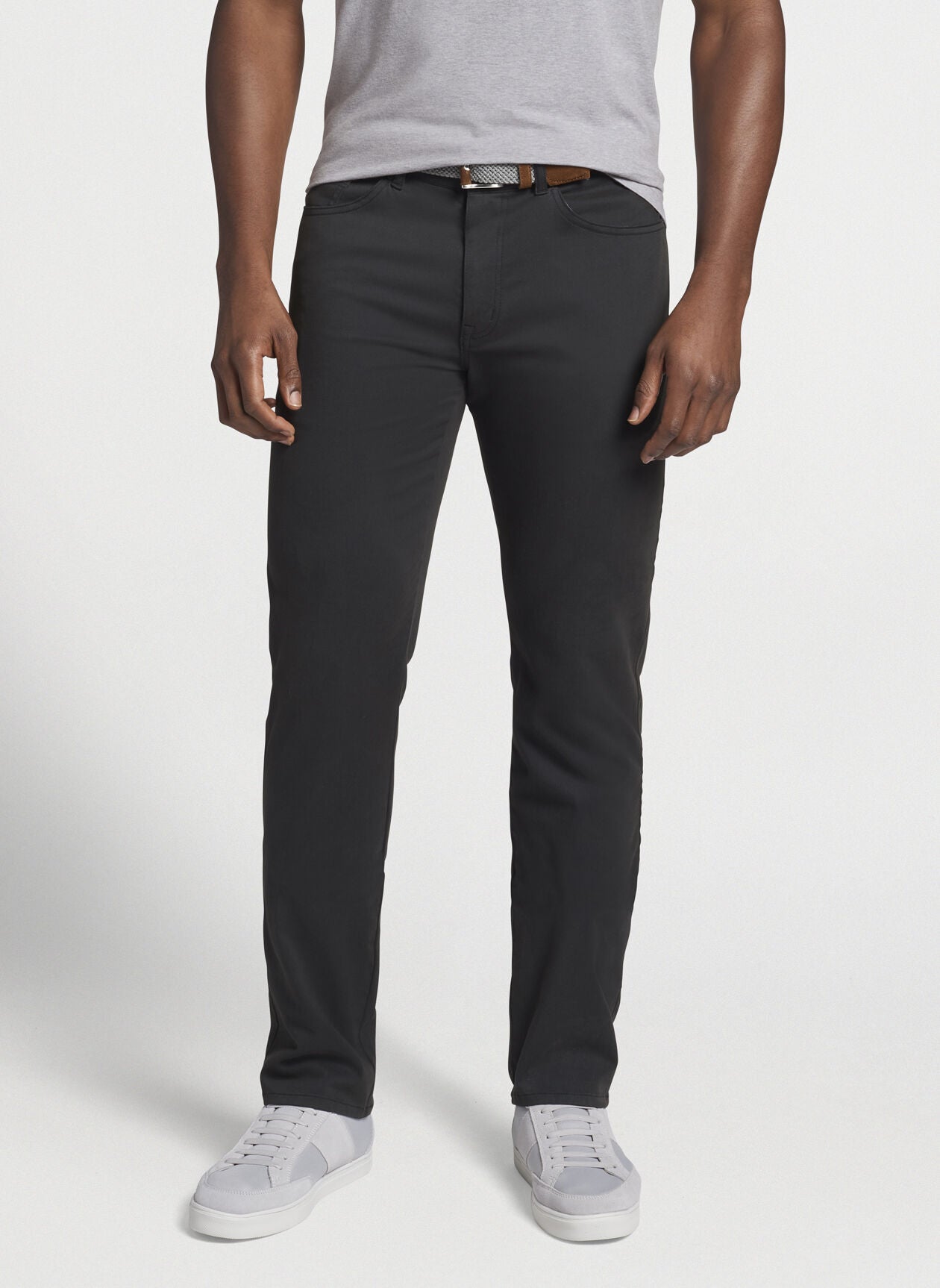 Peter Millar Ultimate 5-Pocket Straight Leg Sateen Pants