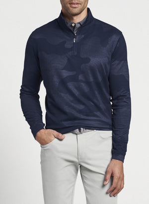 Peter Millar Perth Camo Performance Quarter Zip MF21EK40H