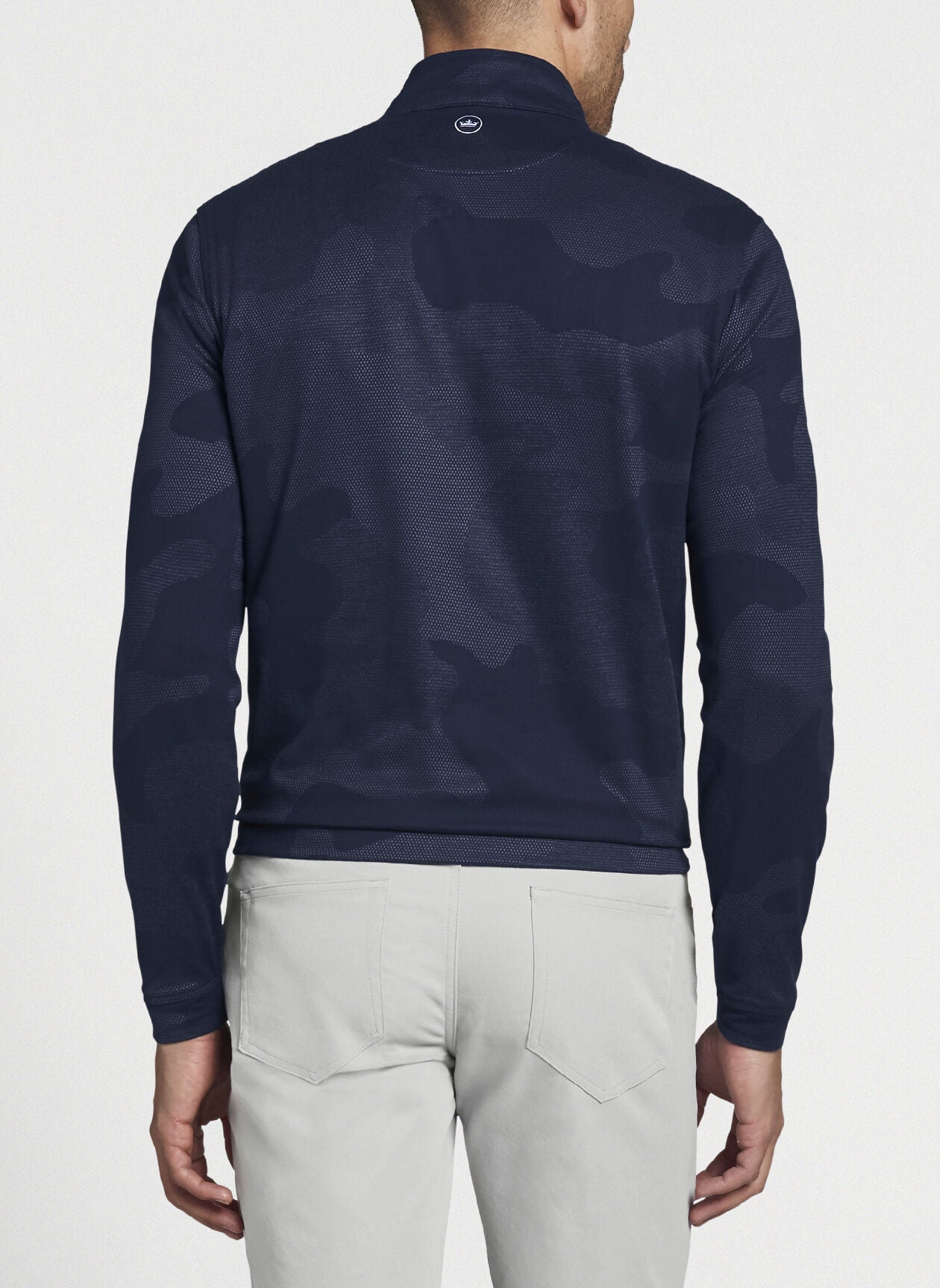 Peter millar camo quarter zip sale