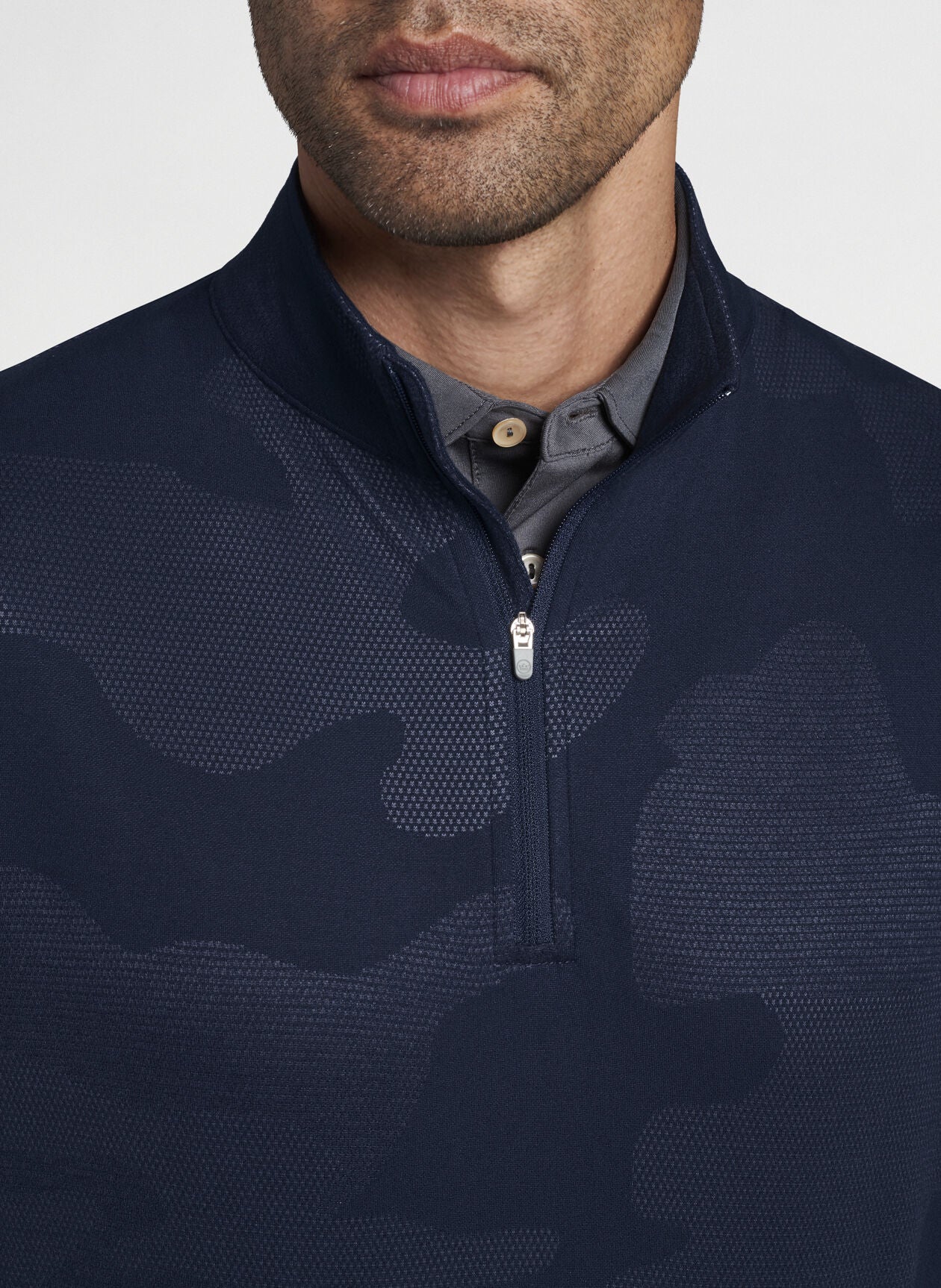 Peter Millar Perth Camo Performance Quarter Zip MF21EK40H