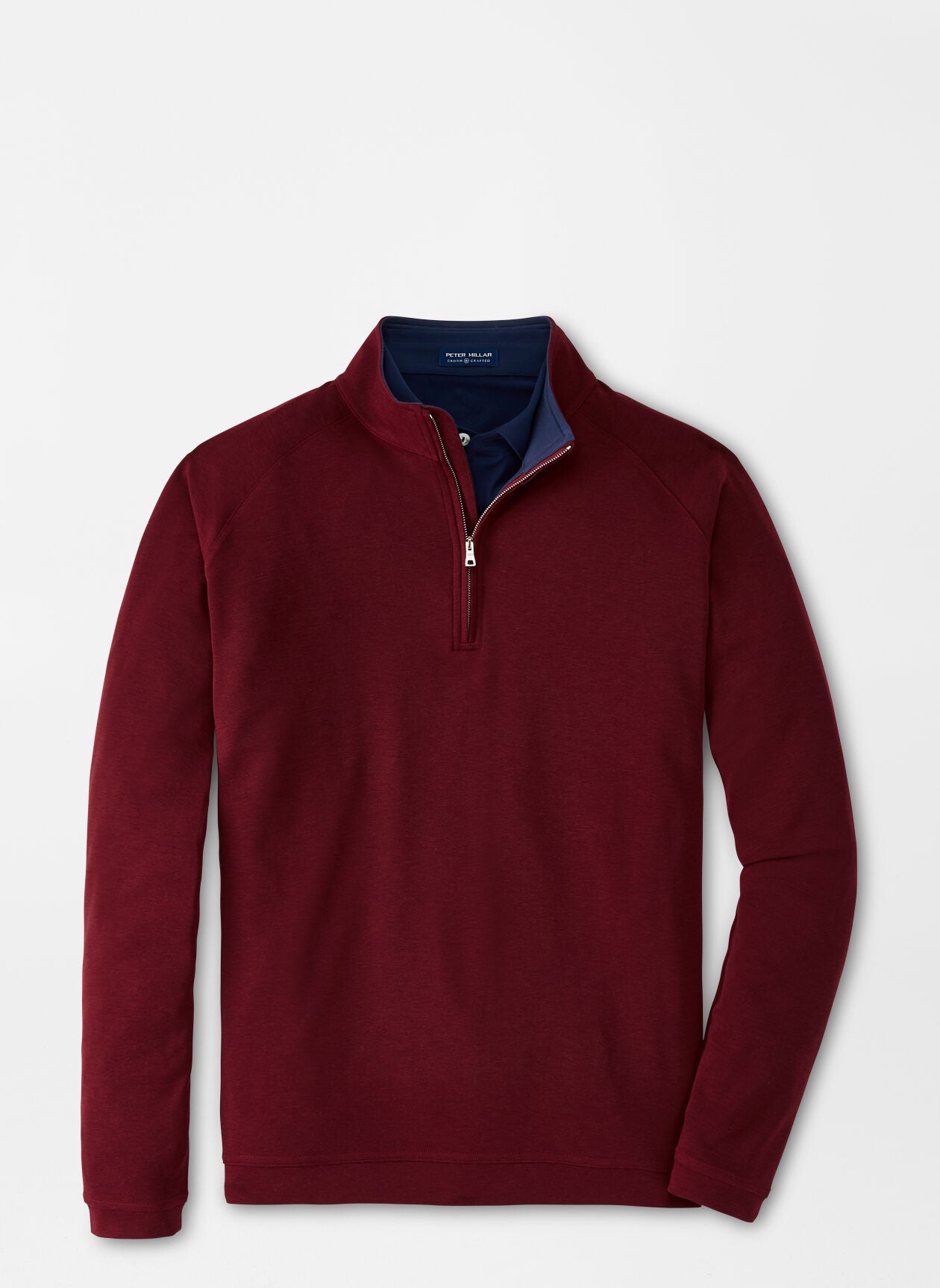 Peter Millar Bullseye Precision Wool Blend Quarter Zip MF21EK540