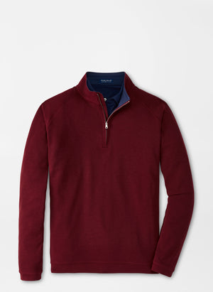Peter Millar Bullseye Precision Wool Blend Quarter Zip MF21EK540