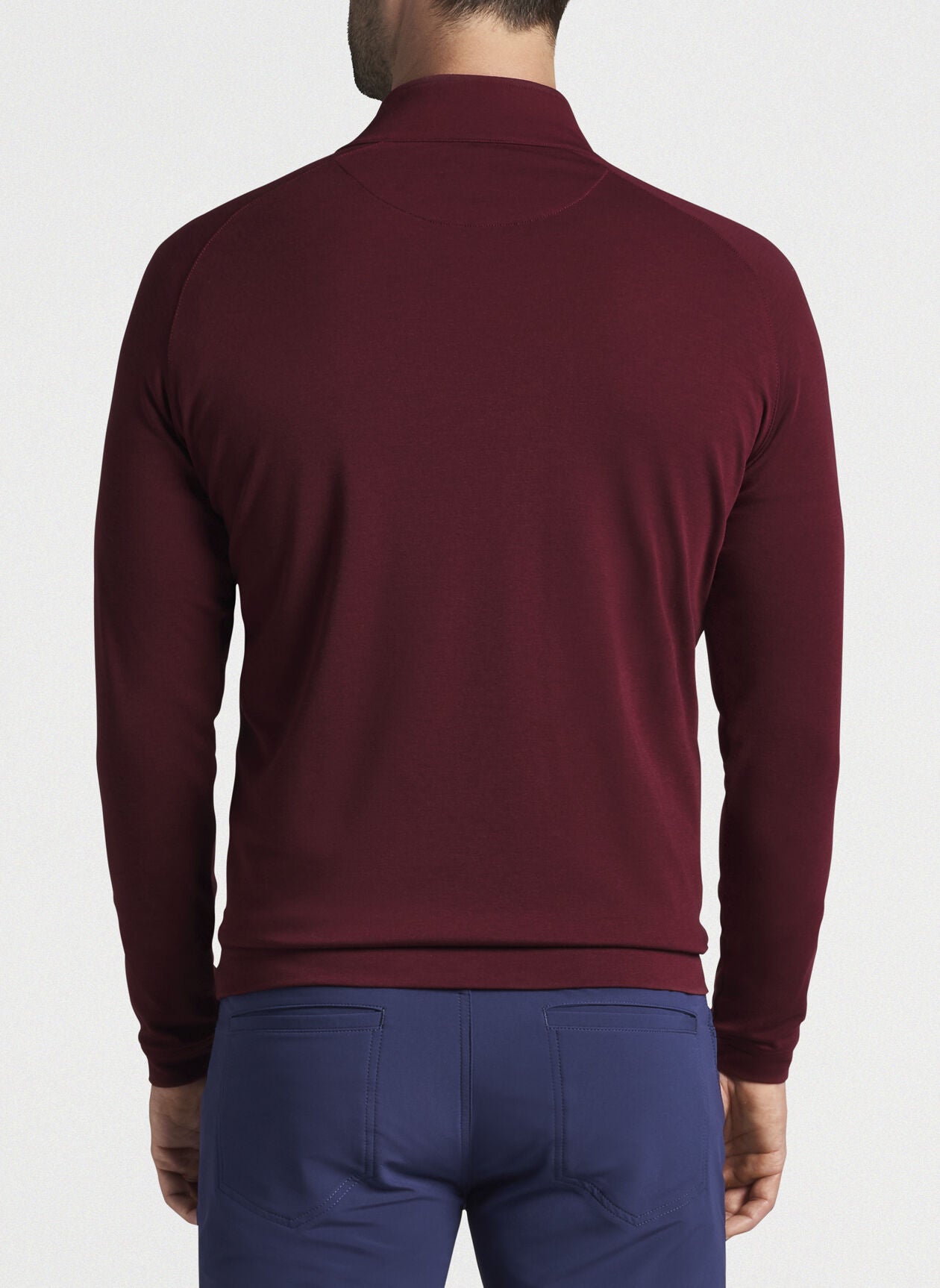 Peter Millar Bullseye Precision Wool Blend Quarter Zip MF21EK540