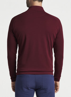 Peter Millar Bullseye Precision Wool Blend Quarter Zip MF21EK540