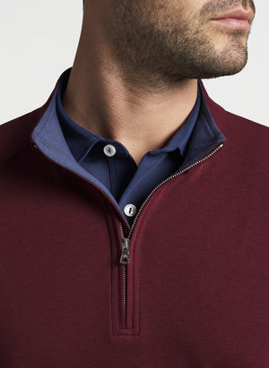 Peter Millar Bullseye Precision Wool Blend Quarter Zip MF21EK540