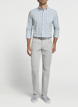 Peter Millar Barrie Performance Poplin Sport Shirt MF21EW02BL