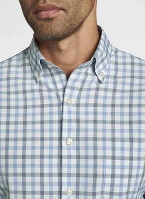 Peter Millar Barrie Performance Poplin Sport Shirt MF21EW02BL