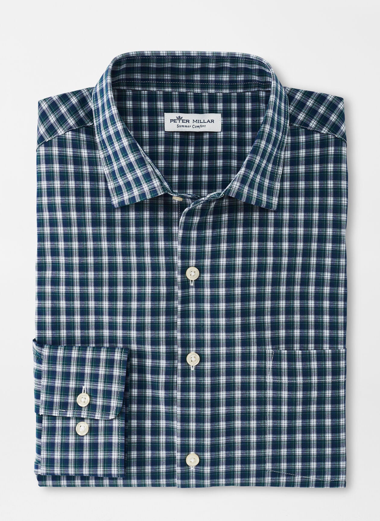 Peter Millar Performance Poplin Morden Sport Shirt MF21EW06SL