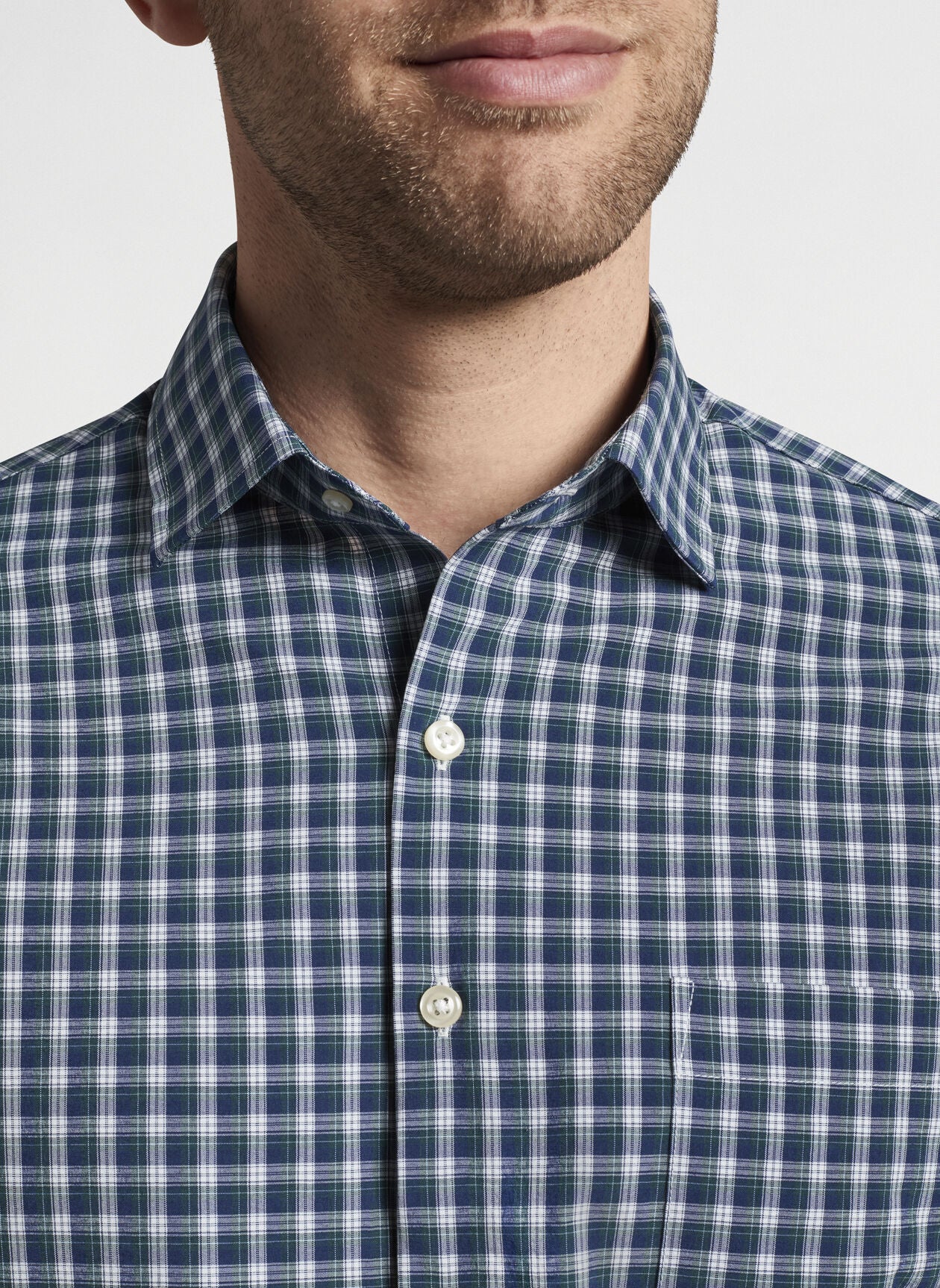 Peter Millar Performance Poplin Morden Sport Shirt MF21EW06SL