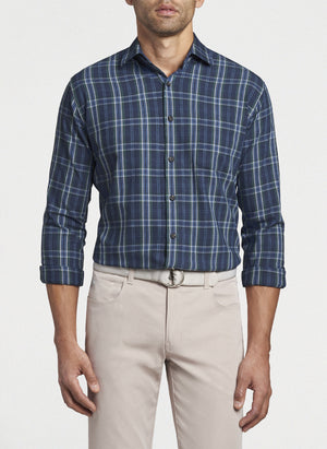 Peter Millar Performance Flannel Jolli Sport Shirt MF21EW63SL