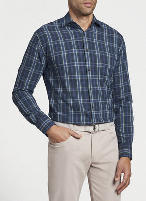 Peter Millar Performance Flannel Jolli Sport Shirt MF21EW63SL
