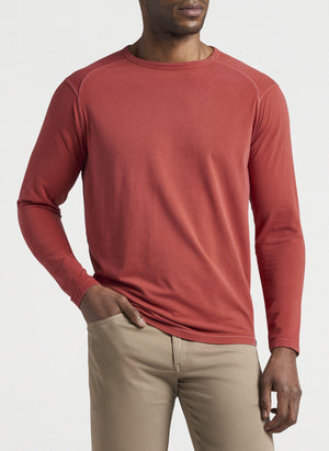 Peter Millar Lava Wash Long Sleeve T-Shirt MF21K22