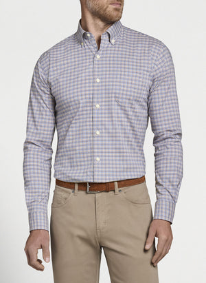 Peter Millar Crown Lite Edmonton Cotton-Blend Sport Shirt MF21W27NBL