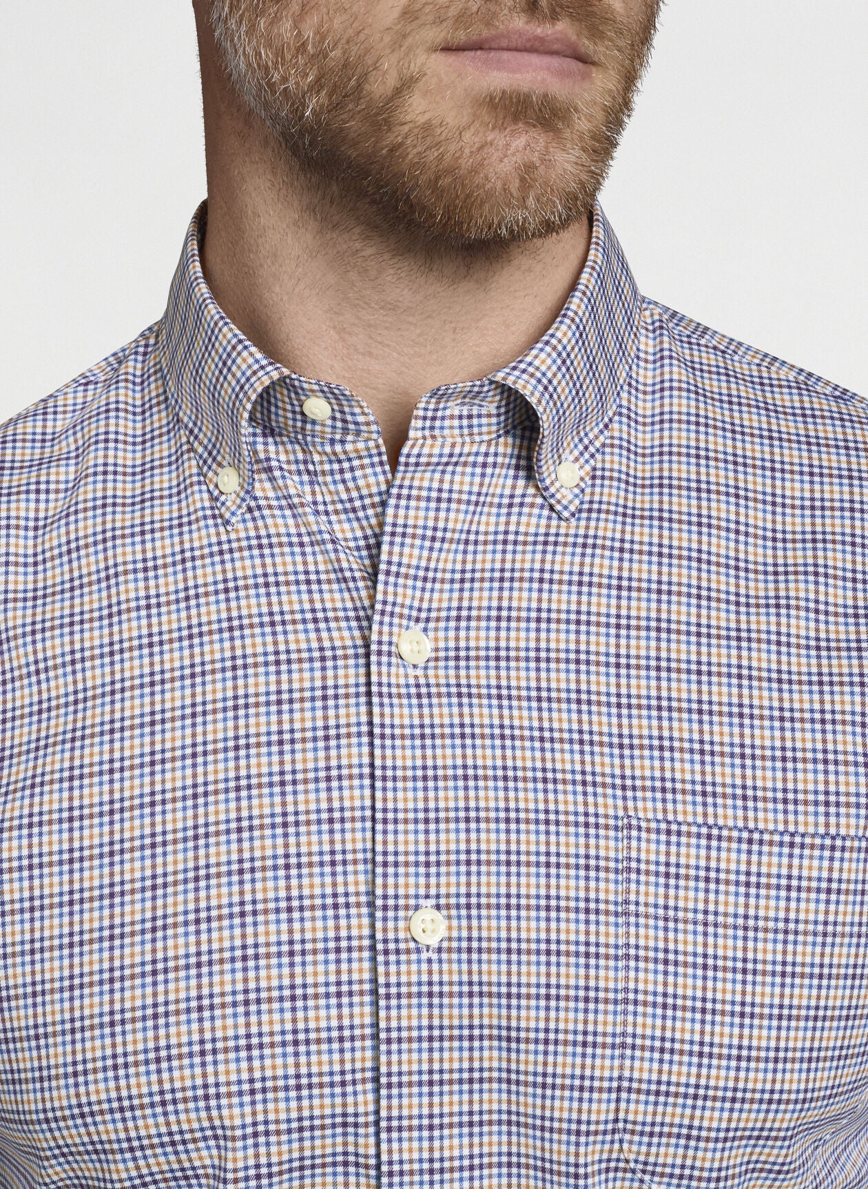 Peter Millar Crown Lite Edmonton Cotton-Blend Sport Shirt MF21W27NBL