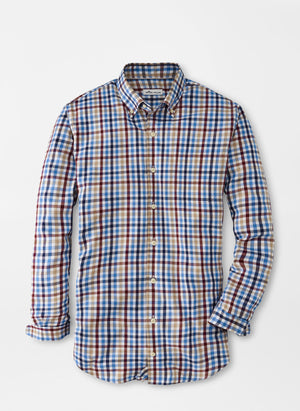 Peter Millar Crown Ease Langley Cotton-Blend Sport Shirt MF21W31NBL