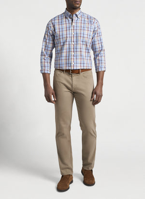 Peter Millar Crown Ease Langley Cotton-Blend Sport Shirt MF21W31NBL